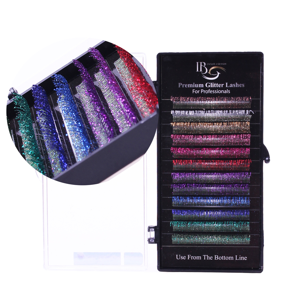 Вії I-Beauty glitter з блискітками