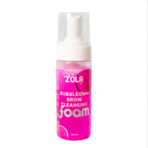 Піна для брів очищаюча рожева Bubblegum ZOLA 150 мл