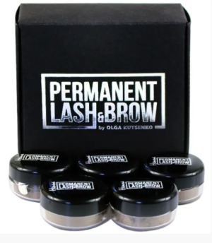 Набір хни для брів Permanent Lash&Brow 5 відтінків по 2,5 г