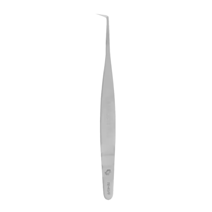 ПІНЦЕТ ПРОФЕСІЙНИЙ ДЛЯ ВІЙ ЧЕРЕВИЧОК STALEKS PRO EXPERT 40 TYPE 8 TE-40/8