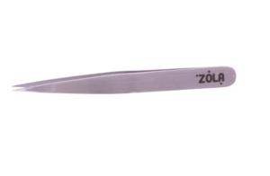 Пінцет професійний для брів ZOLA SILVER точковий