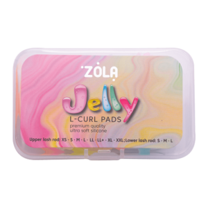 ZOLA Валики для ламінування Jelly L-Curl для верхніх і нижніх вій