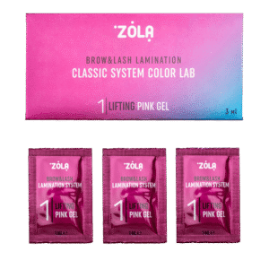 ZOLA Color Lab Набір у саше 01 Lifting Pink Gel (3 х 1 мл)