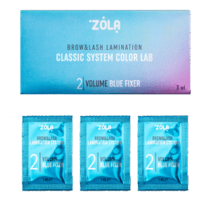 ZOLA Color Lab Набір в саше 02 Volume Blue Fixer (3 х 1 мл)